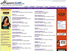 Tablet Screenshot of hispanicsurf.com